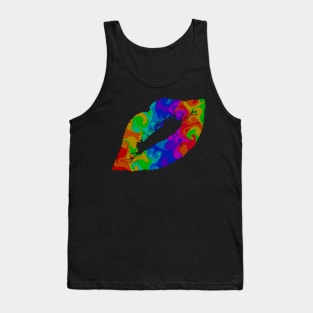 Rainbow Kiss Tank Top